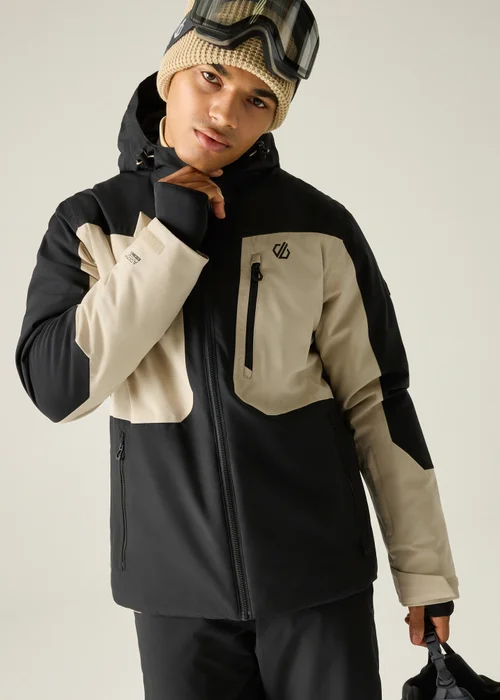 Dare 2B Black/Off White Eagle IV Waterproof Insulated Jacket - XL Image 1