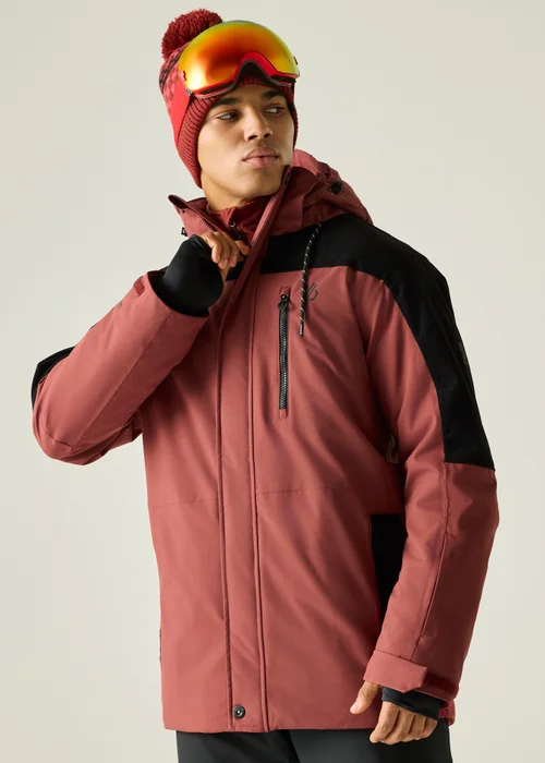 Dare 2B Black/Red Firn Waterproof Insulated Jacket - L Image 2