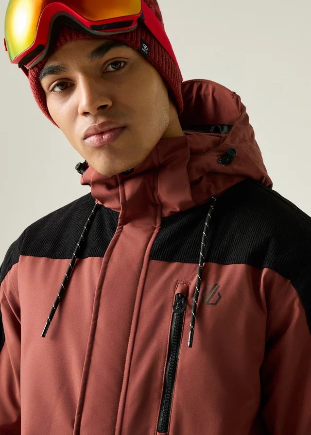 Dare 2B Black/Red Firn Waterproof Insulated Jacket