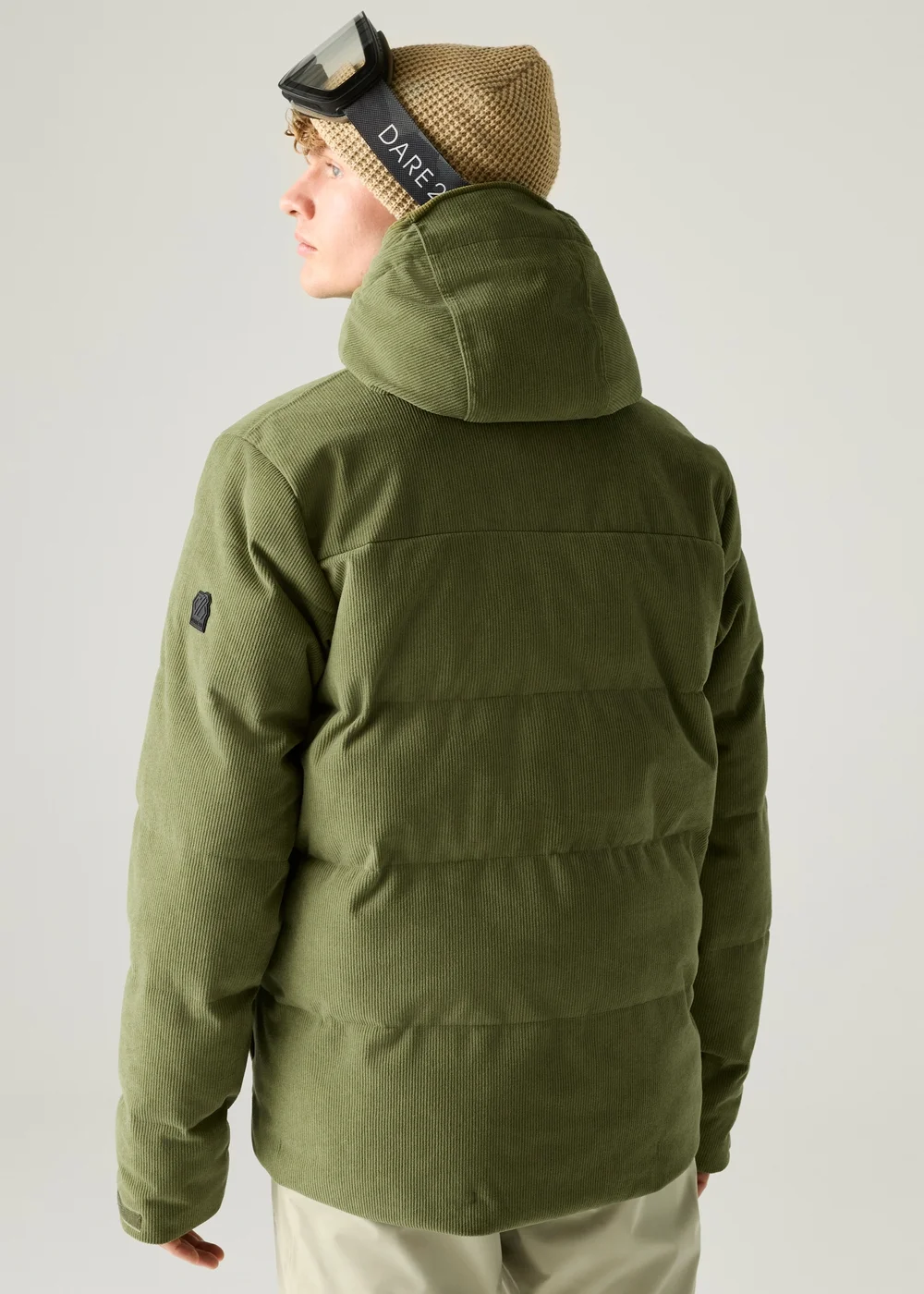 Dare 2B Olive Corded Waterproof Insulated Jacket - S Image 2