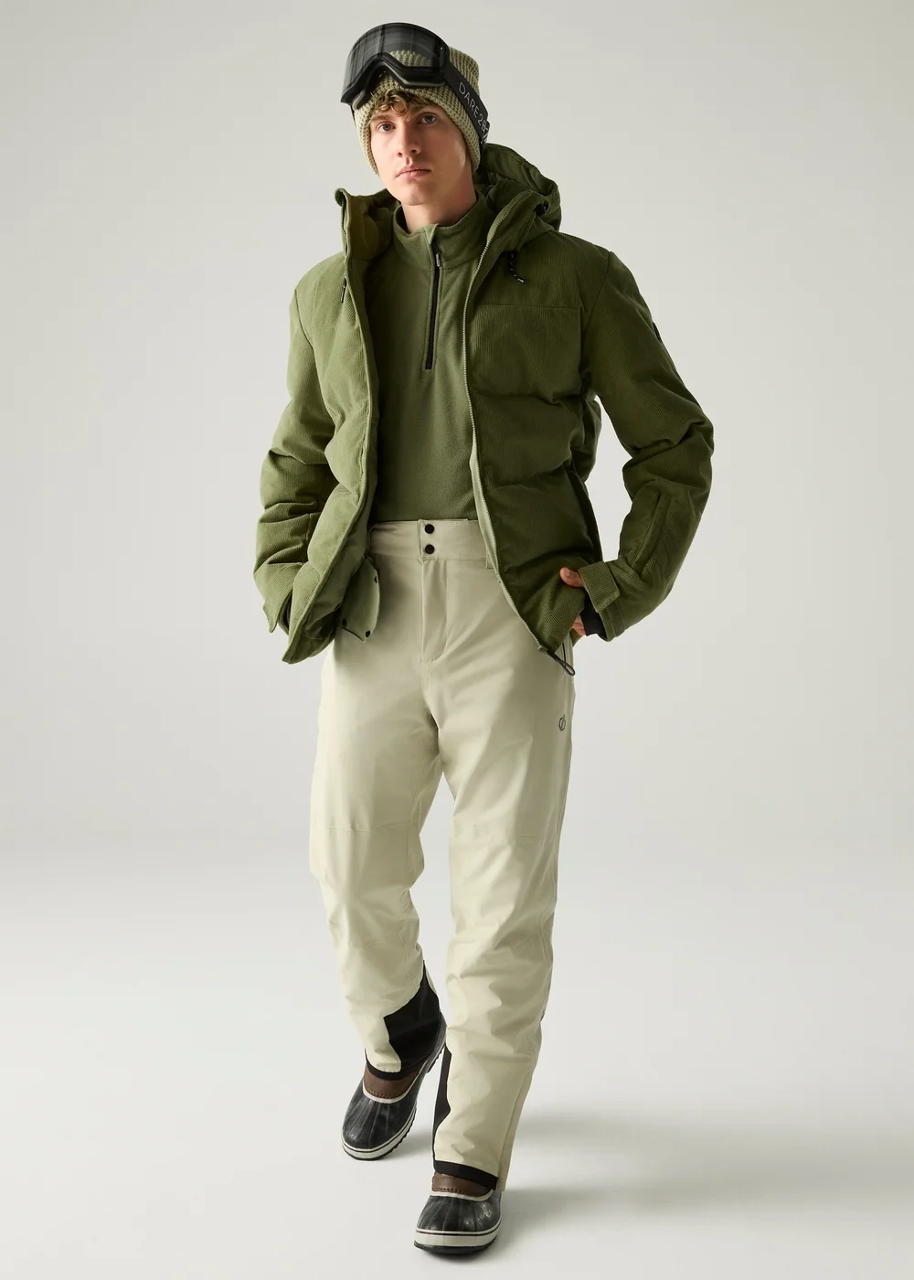 Dare 2B Olive Corded Waterproof Insulated Jacket - S Image 3