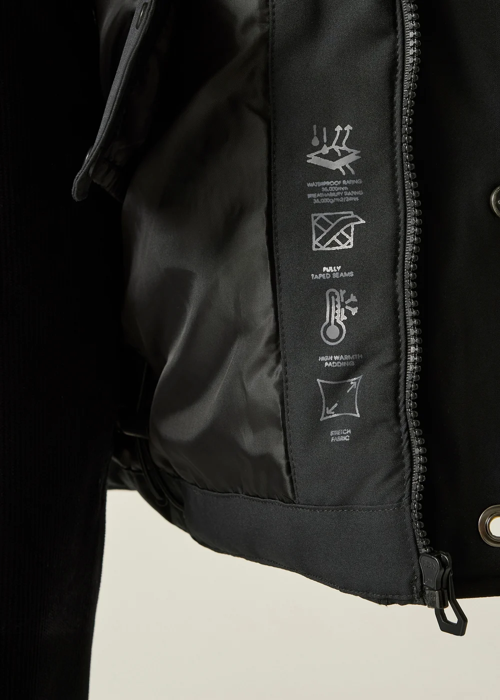 Dare 2B Black Firn Waterproof Insulated Jacket - M Image 5