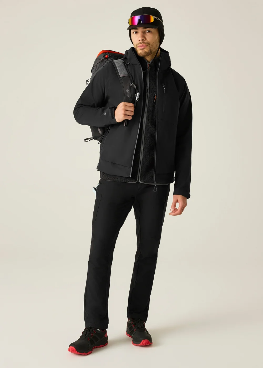 Dare 2B Black Switch out III Waterproof Jacket - 3XL Image 3