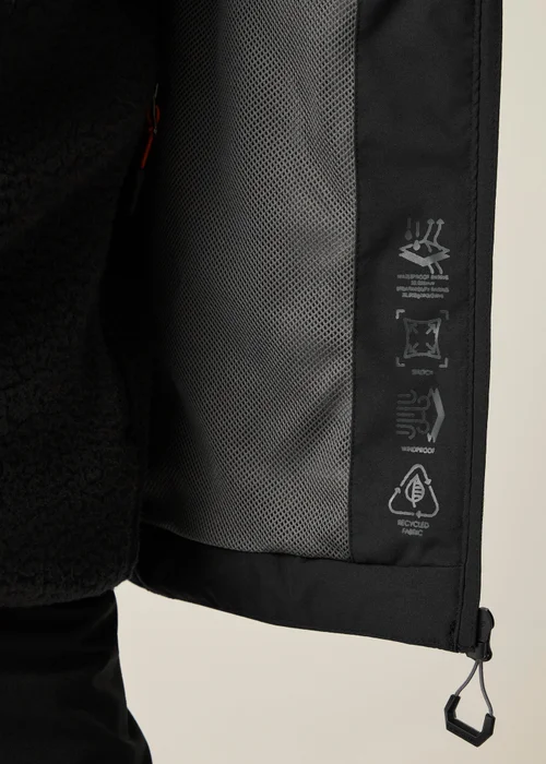 Dare 2B Black Switch out III Waterproof Jacket - 3XL Image 4