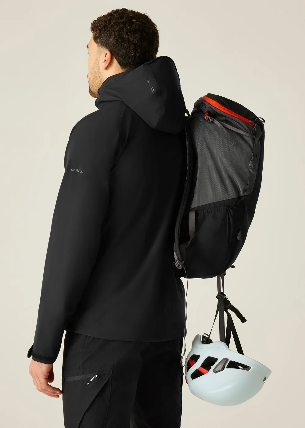 Dare 2B Black Switch out III Waterproof Jacket - 3XL Image 2