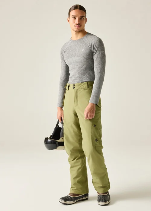 Dare 2B Olive Baseplate Insulated Waterproof Pant - M Image 3