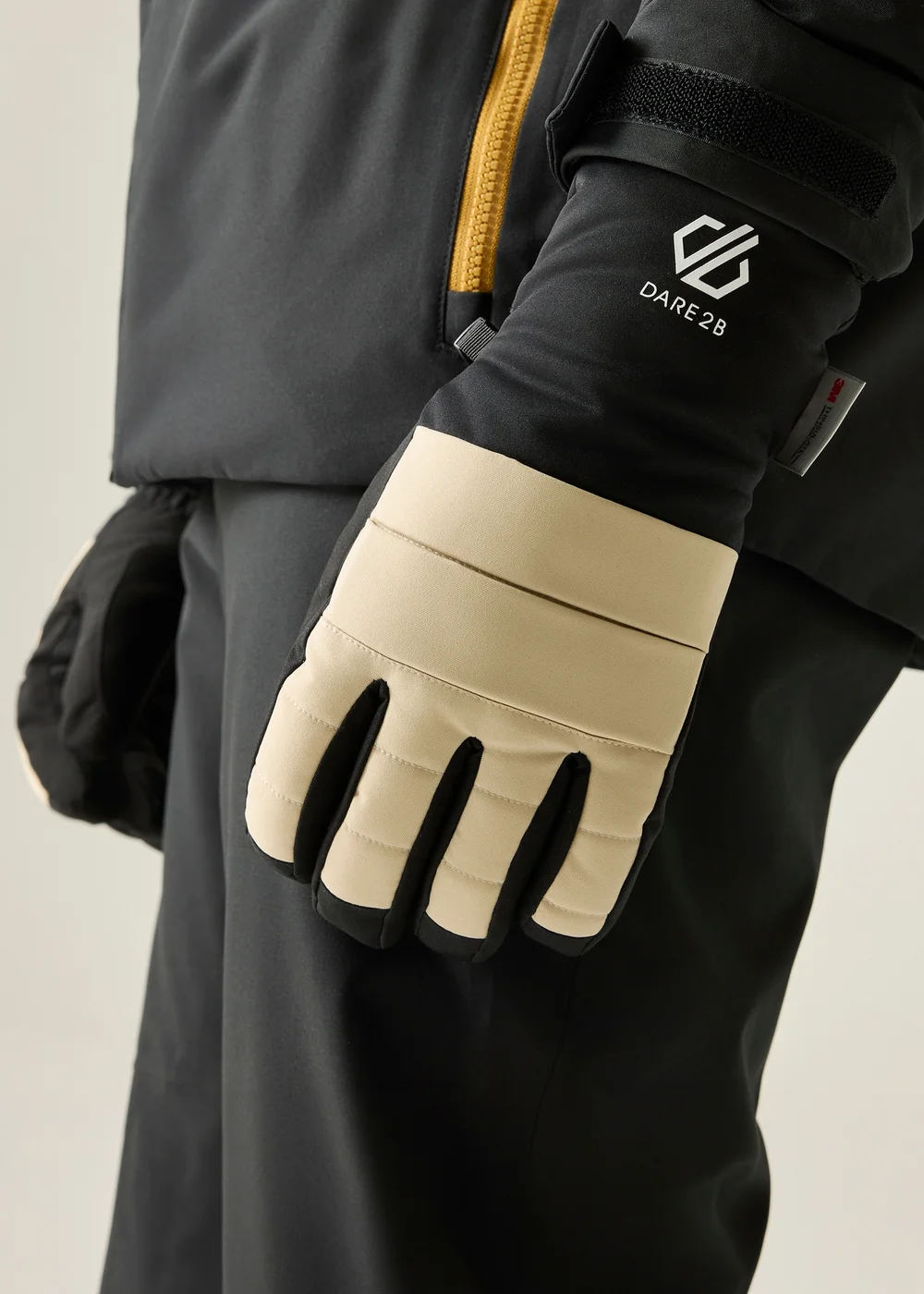 Dare 2B Black/Off White Freeride II Waterproof Gloves - 2XL Image 3