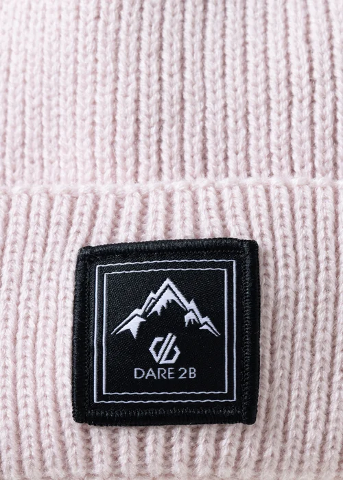 Dare 2B Pale Pink Rider Cosy Beanie - One Size Image 3