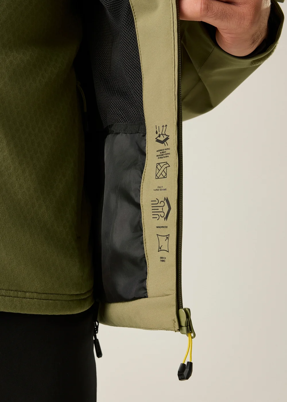 Dare 2B Olive Torrek III Waterproof Jacket - L Image 4