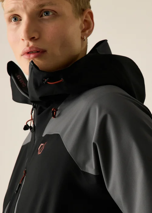 Dare 2B Black/Grey Torrek III Waterproof Jacket - 3XL Image 4