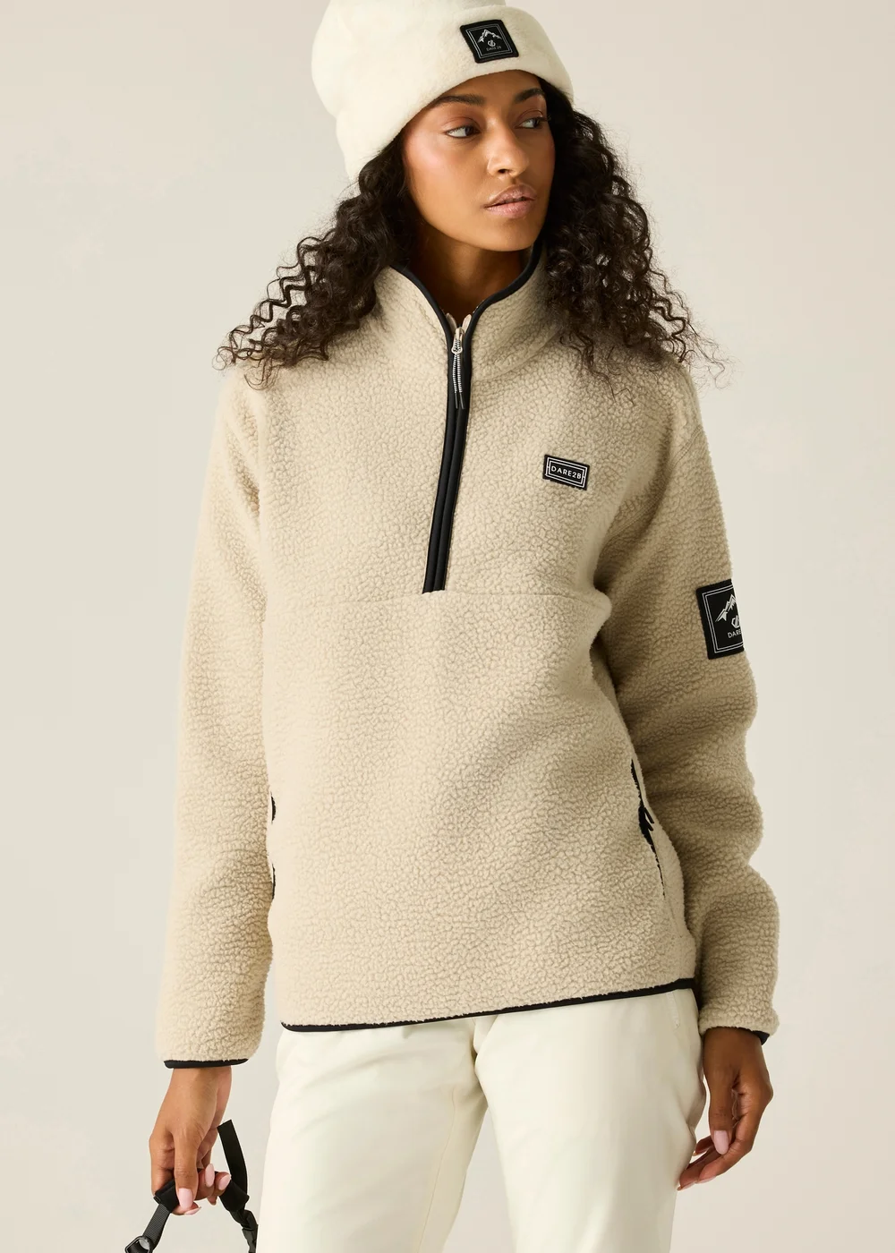 Dare 2B Warm Cream Slide Out Cosy Fleece - 8 Image 1