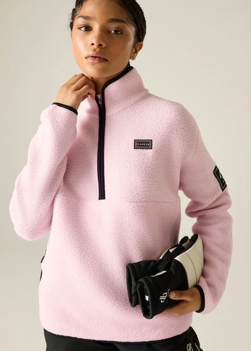 Dare 2B Pale Pink Slide Out Cosy Fleece - 16 Image 1