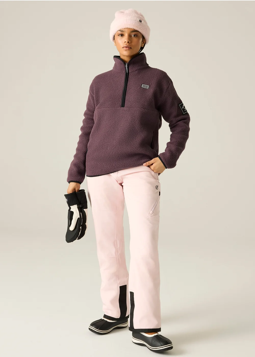 Dare 2B Aubergine Slide Out Cosy Fleece - 14 Image 4
