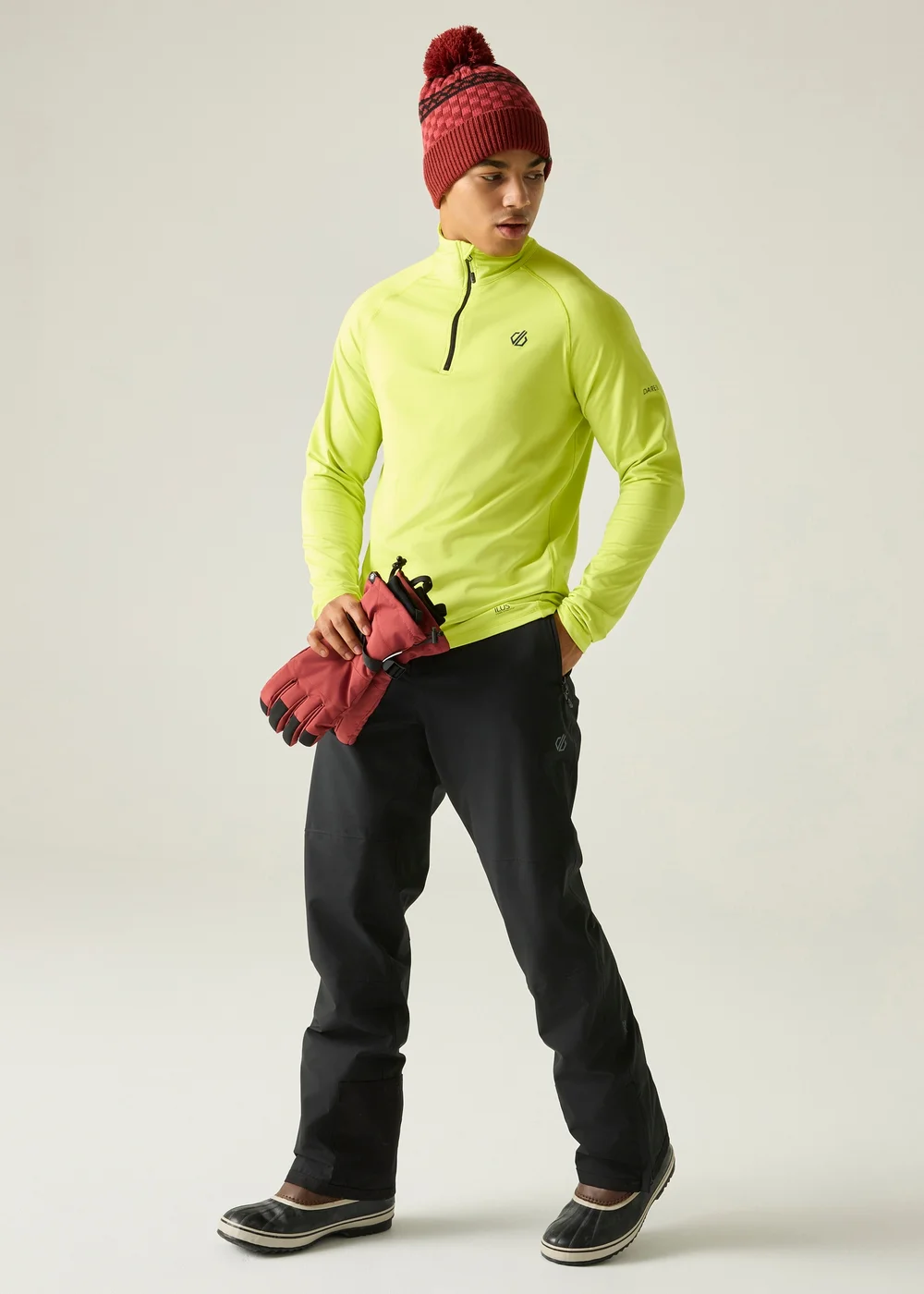 Dare 2B Black Achieve III Waterproof Pant - XS Image 3