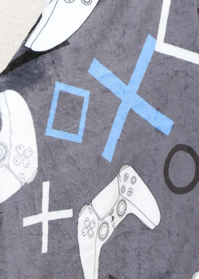 PlayStation Forever Sherpa Back Fleece Blanket