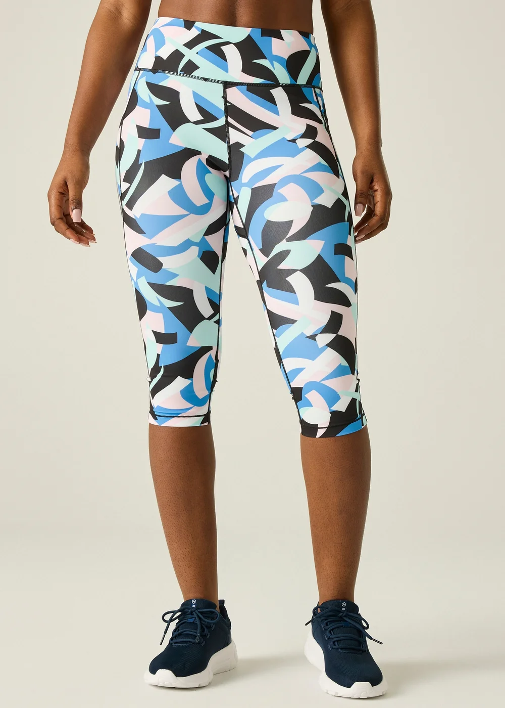 Dare 2B Blue Influential II 3/4 Lightweight Leggings - 14 Image 1