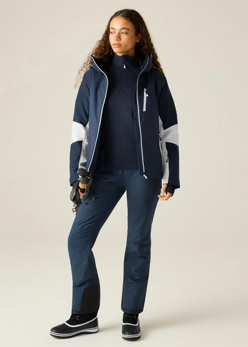 Dare 2B Navy/White Lumi Waterproof Insulated Jacket - 10 Image 3