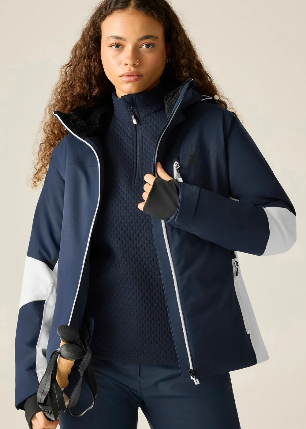 Dare 2B Navy/White Lumi Waterproof Insulated Jacket - 10 Image 4