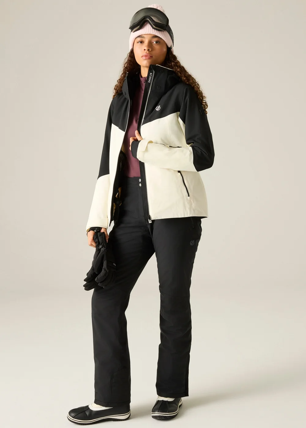 Dare 2B Black/Off White Flurry III Waterproof Insulated Jacket - 14 Image 3
