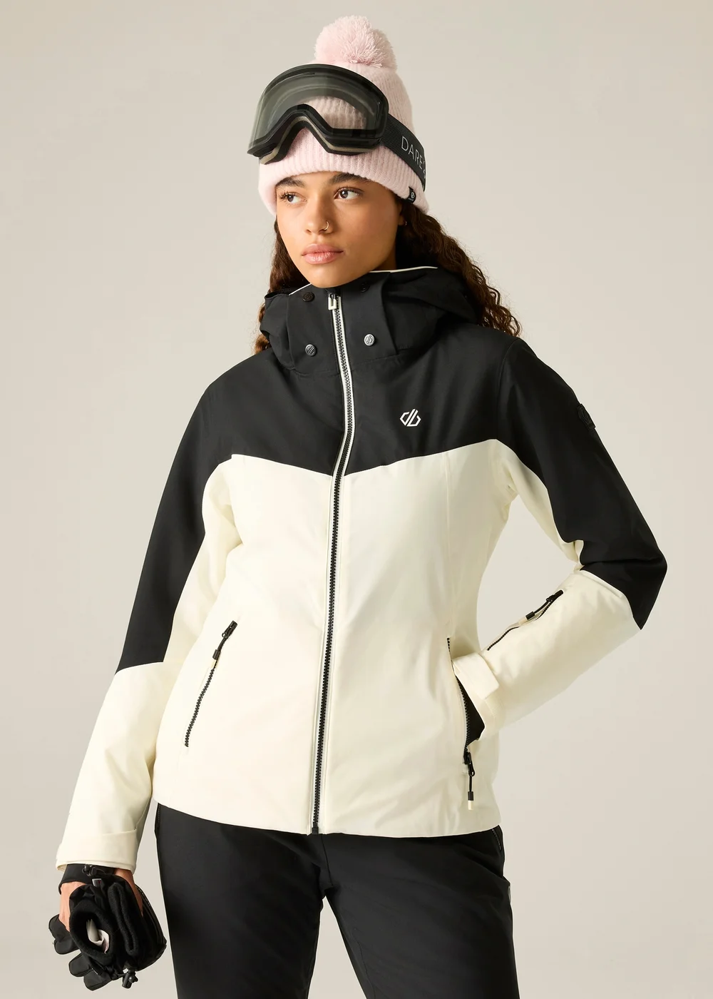 Dare 2B Black/Off White Flurry III Waterproof Insulated Jacket - 14 Image 1