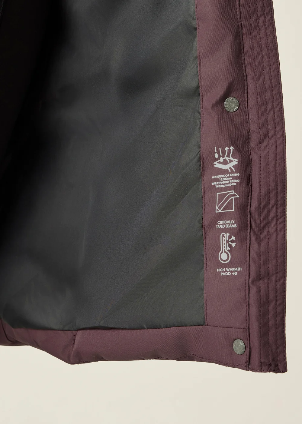 Dare 2B Aubergine Wander Waterproof Insulated Jacket - 12 Image 4