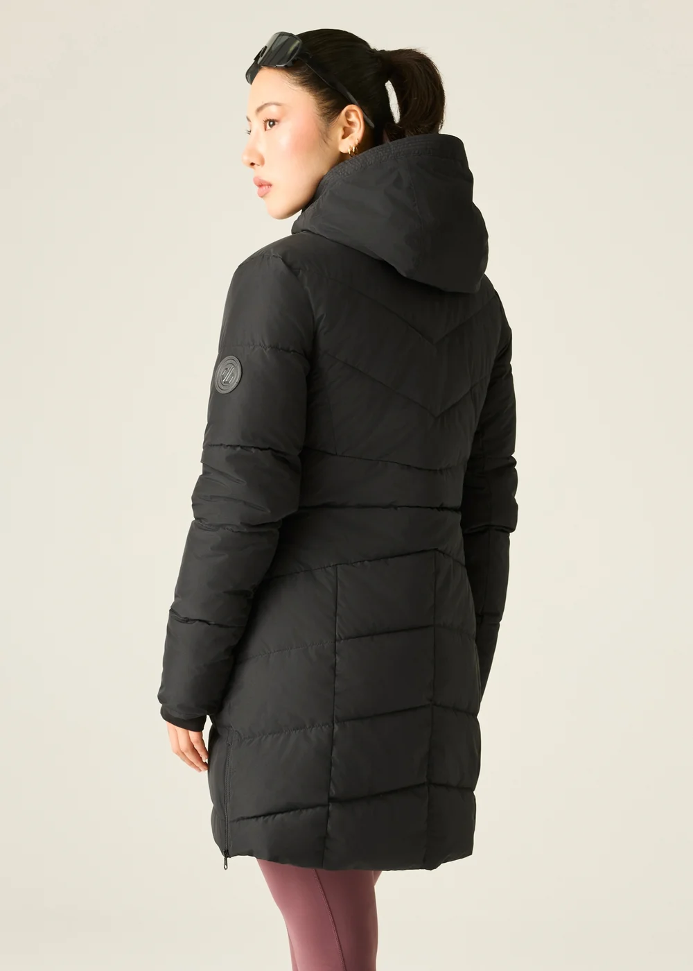 Dare 2B Black Glacier Long Waterproof Insulated Jacket - 10 Image 2