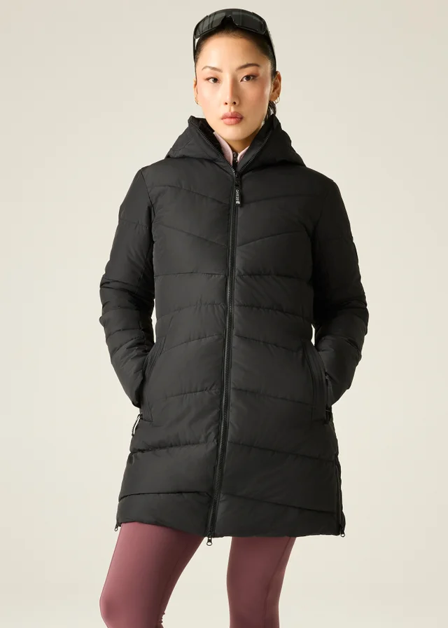 Dare 2B Black Glacier Long Waterproof Insulated Jacket