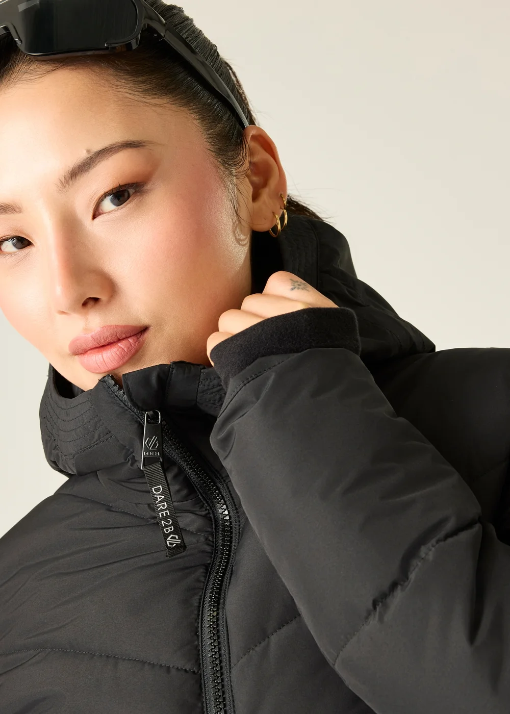 Dare 2B Black Glacier Long Waterproof Insulated Jacket - 10 Image 4