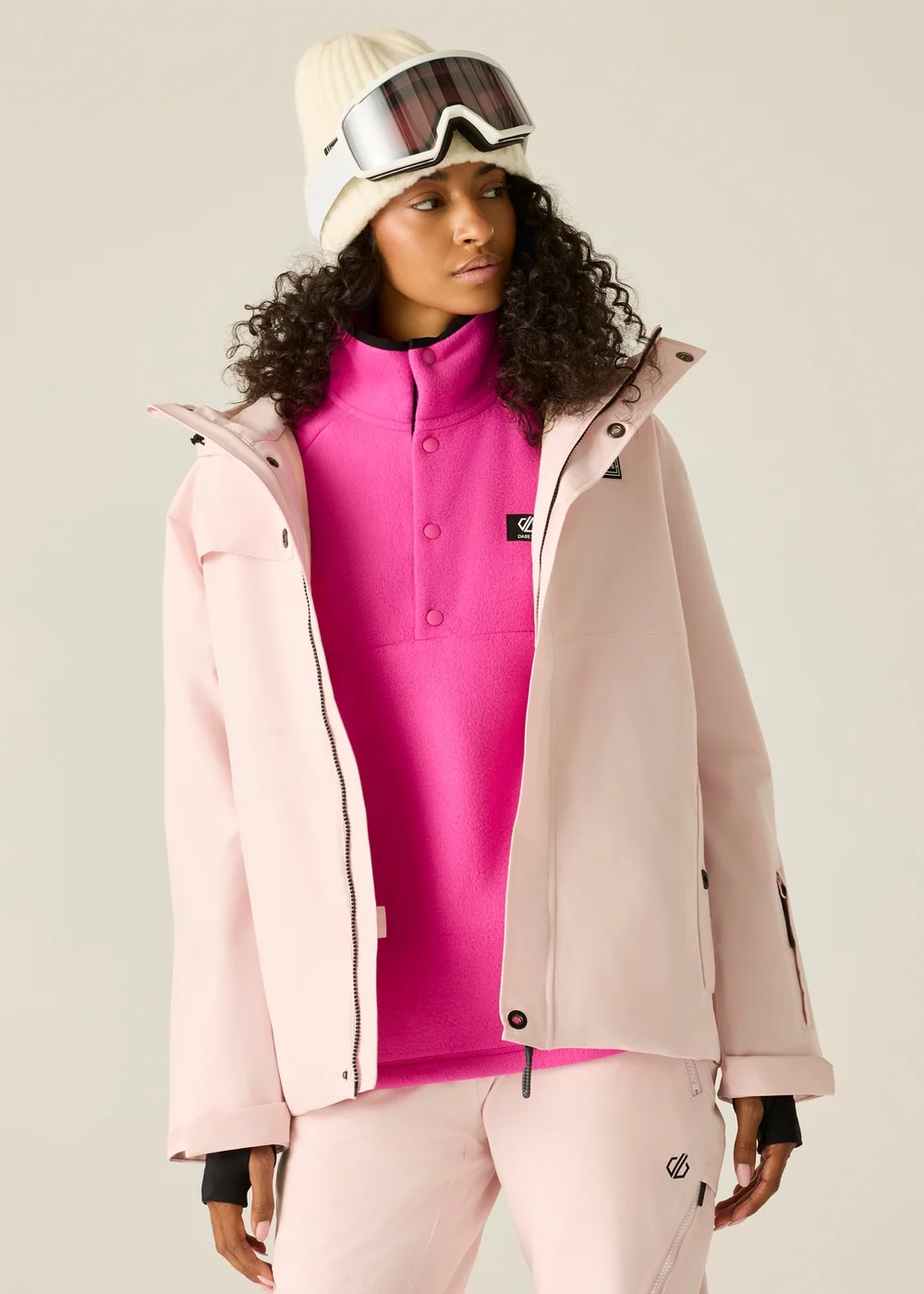 Dare 2B Pale Pink Ski Life II Waterproof Insulated Jacket - 20 Image 4