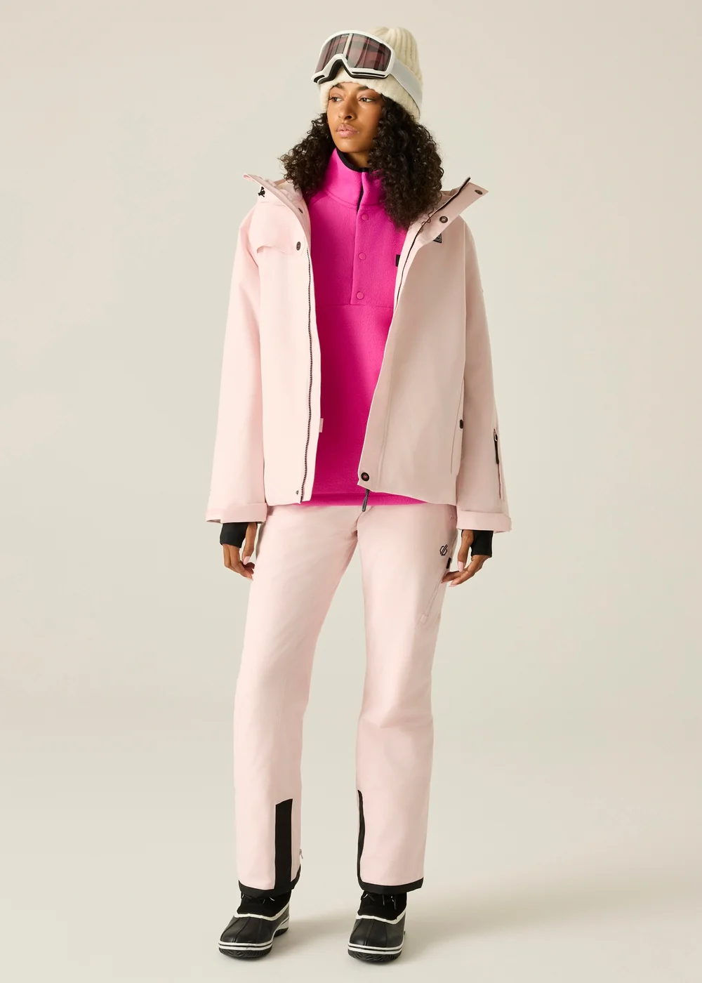Dare 2B Pale Pink Ski Life II Waterproof Insulated Jacket - 20 Image 3