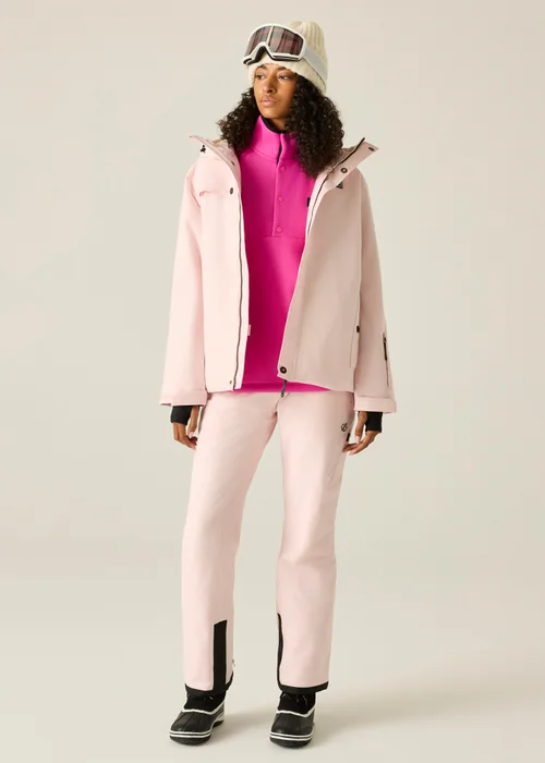 Dare 2B Pale Pink Ski Life II Waterproof Insulated Jacket - 20 Image 3