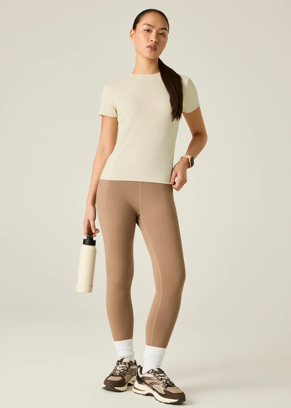 Dare 2B Beige Refresh Odour Control T-Shirt - 18 Image 3