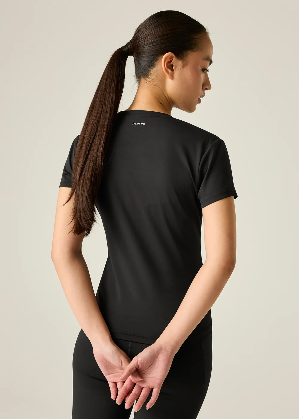 Dare 2B Black Refresh Odour Control T-Shirt - 18 Image 2