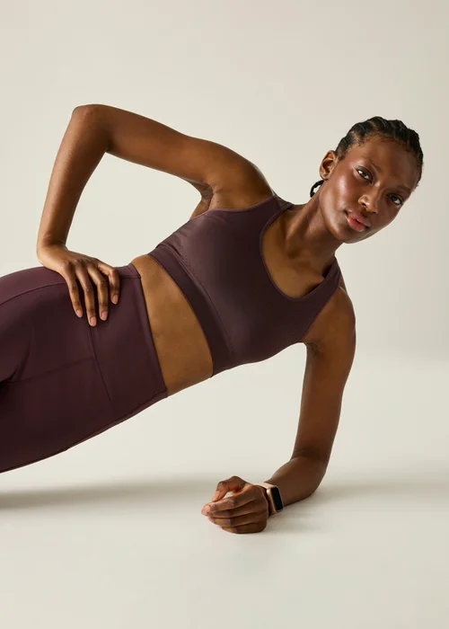 Dare 2B Aubergine Don’t Sweat It II Seamless Bra - M Image 6