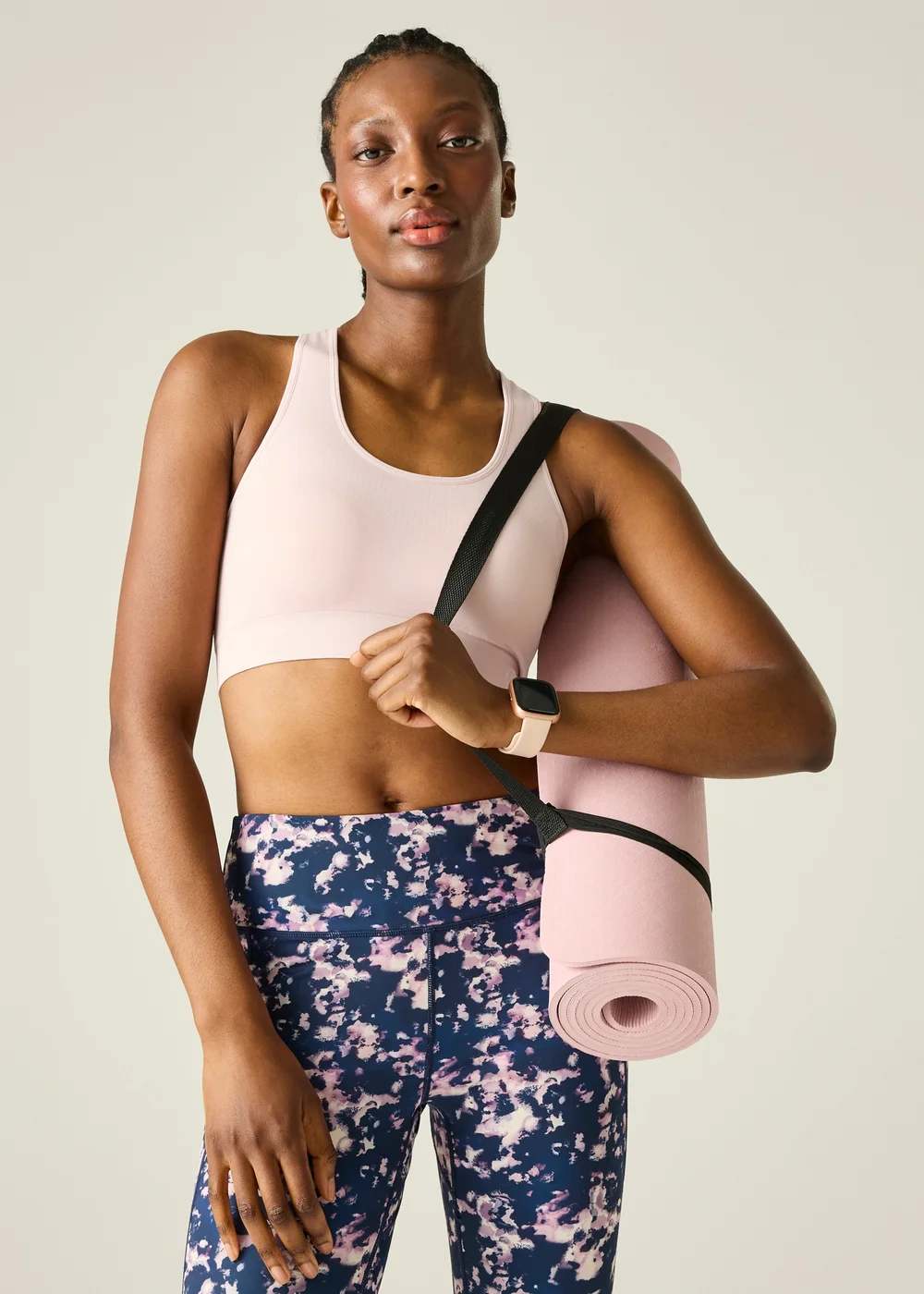 Dare 2B Pale Pink Don’t Sweat It II Seamless Bra - XL Image 4