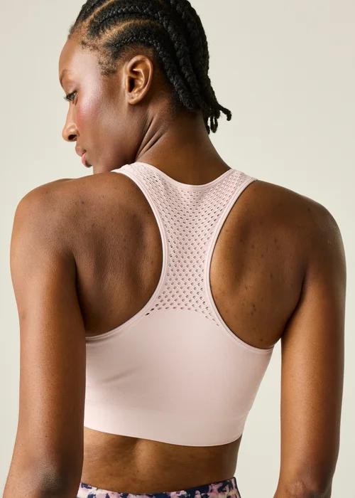 Dare 2B Pale Pink Don’t Sweat It II Seamless Bra - XL Image 2