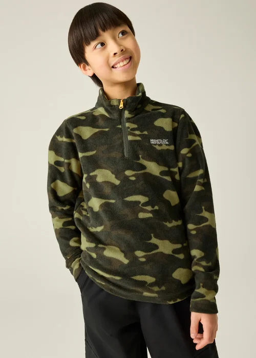 Regatta Khaki Hot Shot II Soft Fleece (3-13 years) - 7-8 Yrs Image 1
