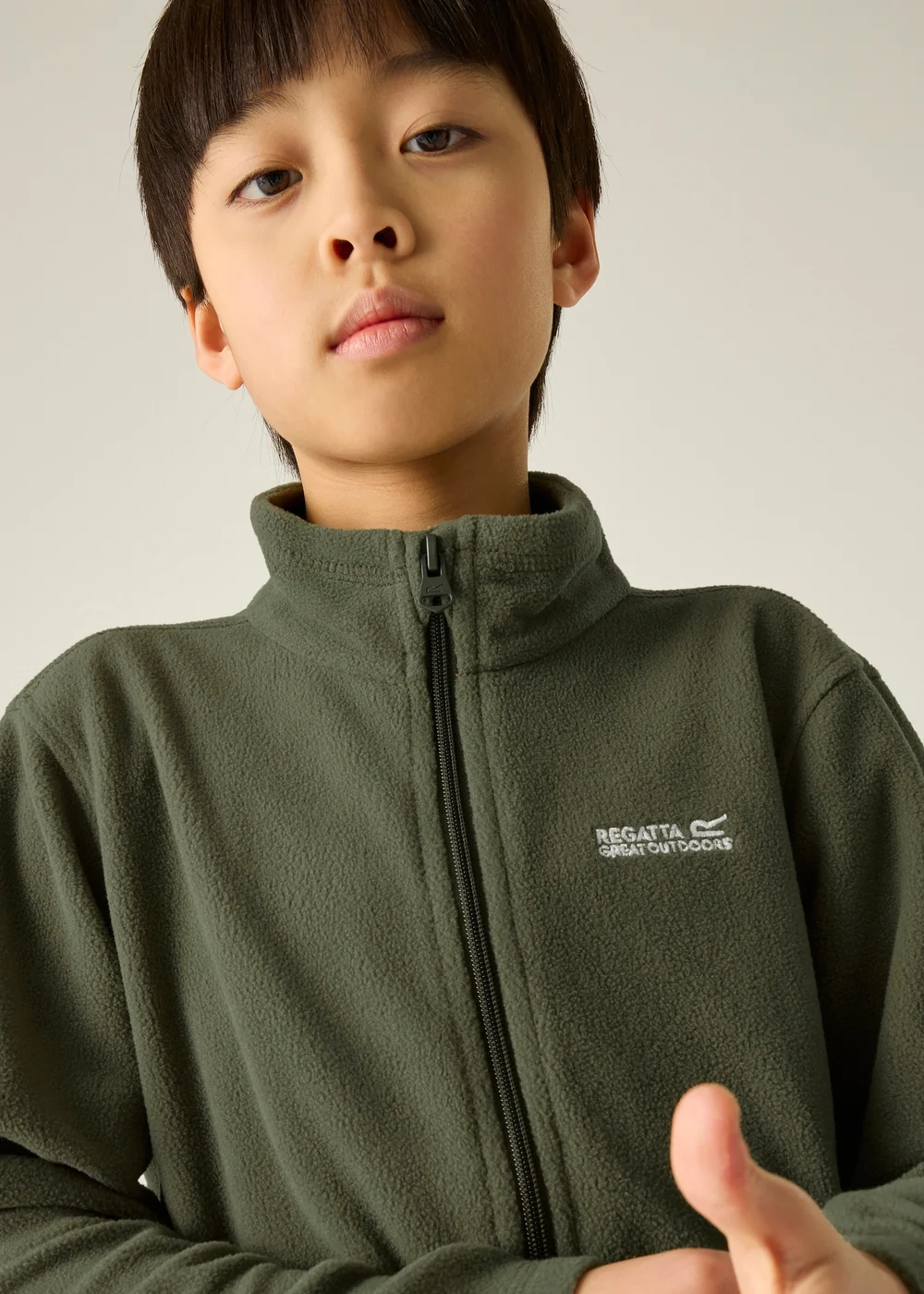 Regatta Olive King II Soft Fleece (3-13 years) - 13 Yrs Image 4