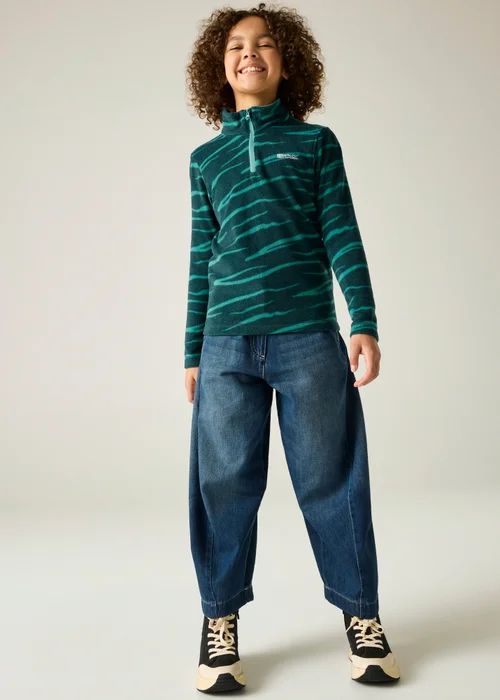 Regatta Turquoise Hot Shot II Soft Fleece (3-13 years) - 3-4 Yrs Image 3