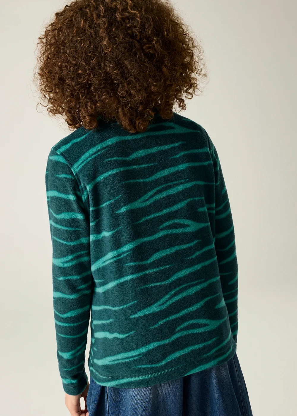 Regatta Turquoise Hot Shot II Soft Fleece (3-13 years) - 3-4 Yrs Image 2