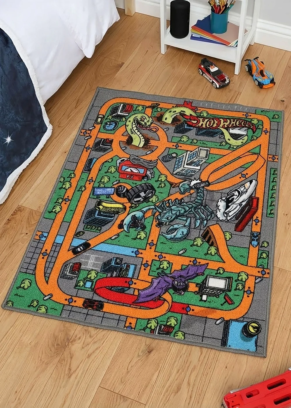 Hot Wheels Travel Play Rug - One Size Image 3