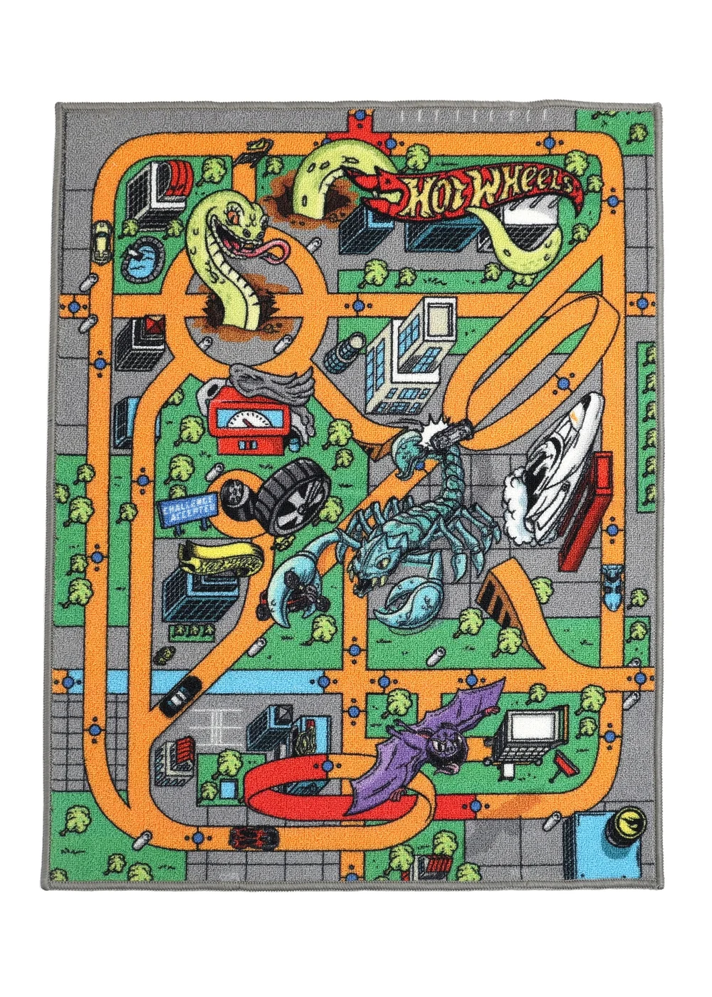 Hot Wheels Travel Play Rug - One Size Image 4