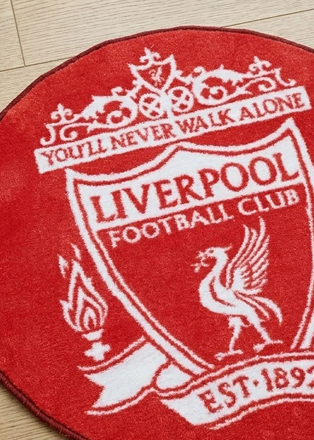 Liverpool FC Red Crest Printed Rug
