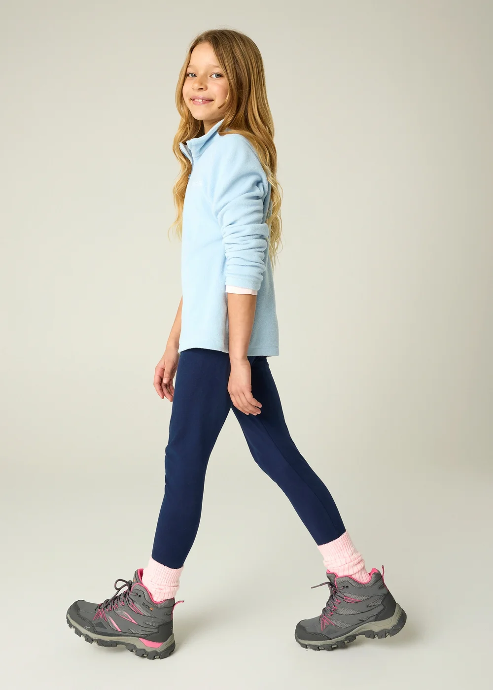 Regatta Pastel Blue Hot Shot II Soft Fleece (3-13 years) - 11-12 Yrs Image 4