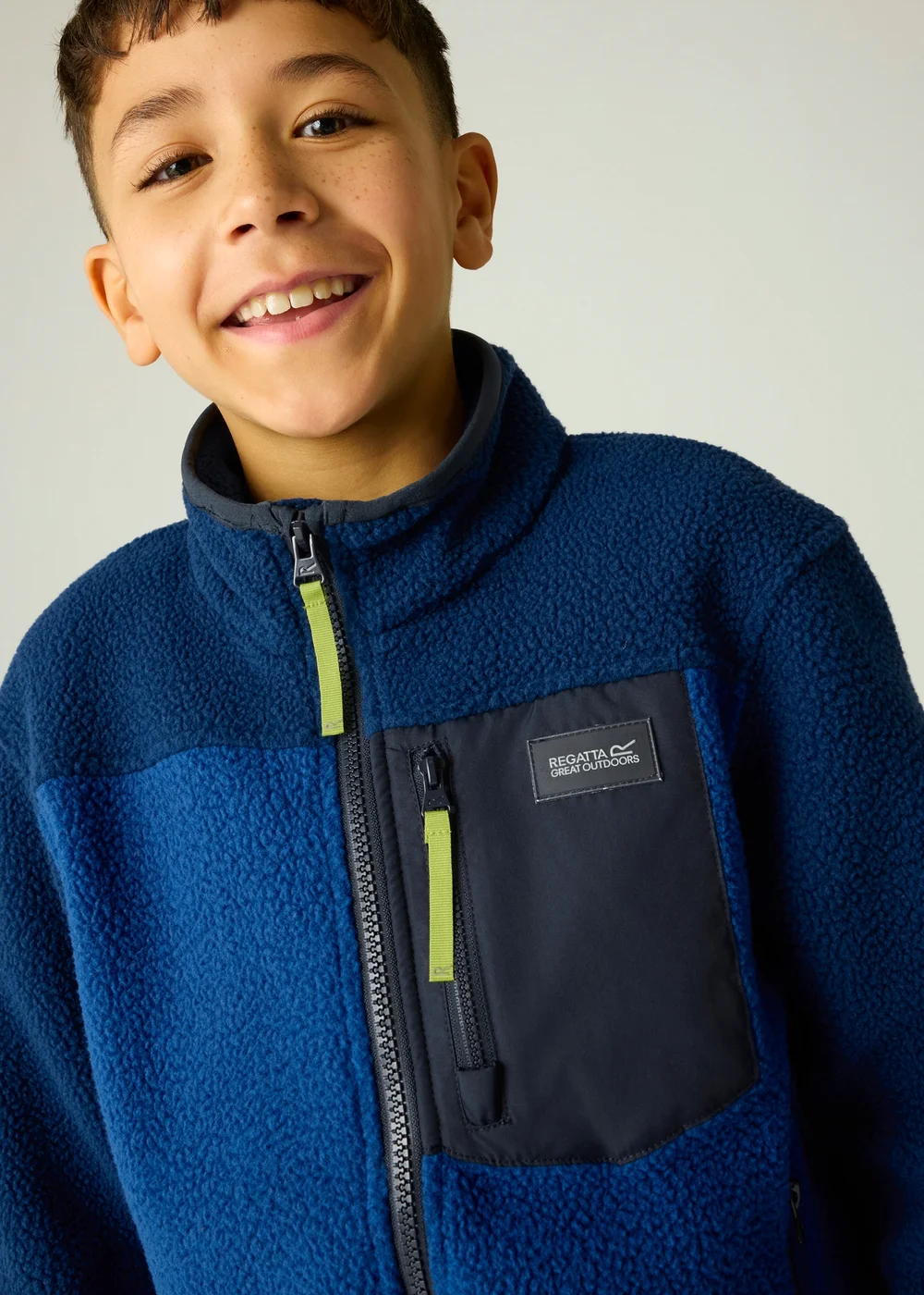 Regatta Ink Blue Frankie Junior Warm Fleece (3-13 years) - 5-6 Yrs Image 4