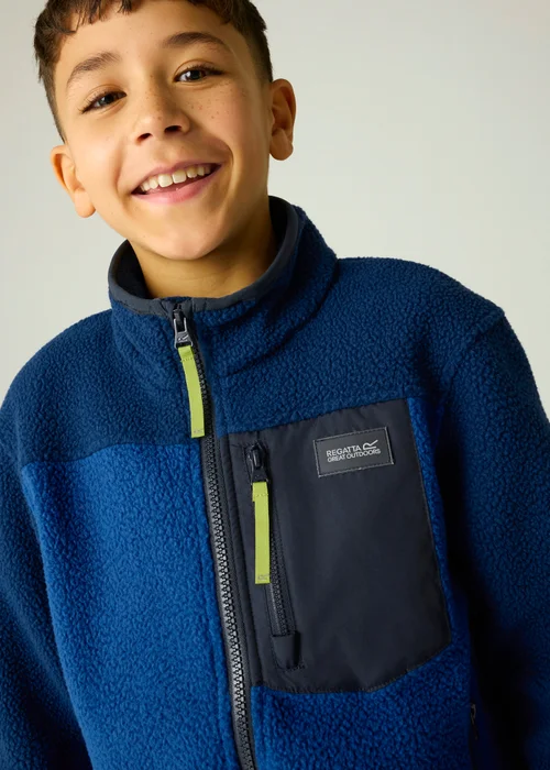 Regatta Ink Blue Frankie Junior Warm Fleece (3-13 years) - 5-6 Yrs Image 4
