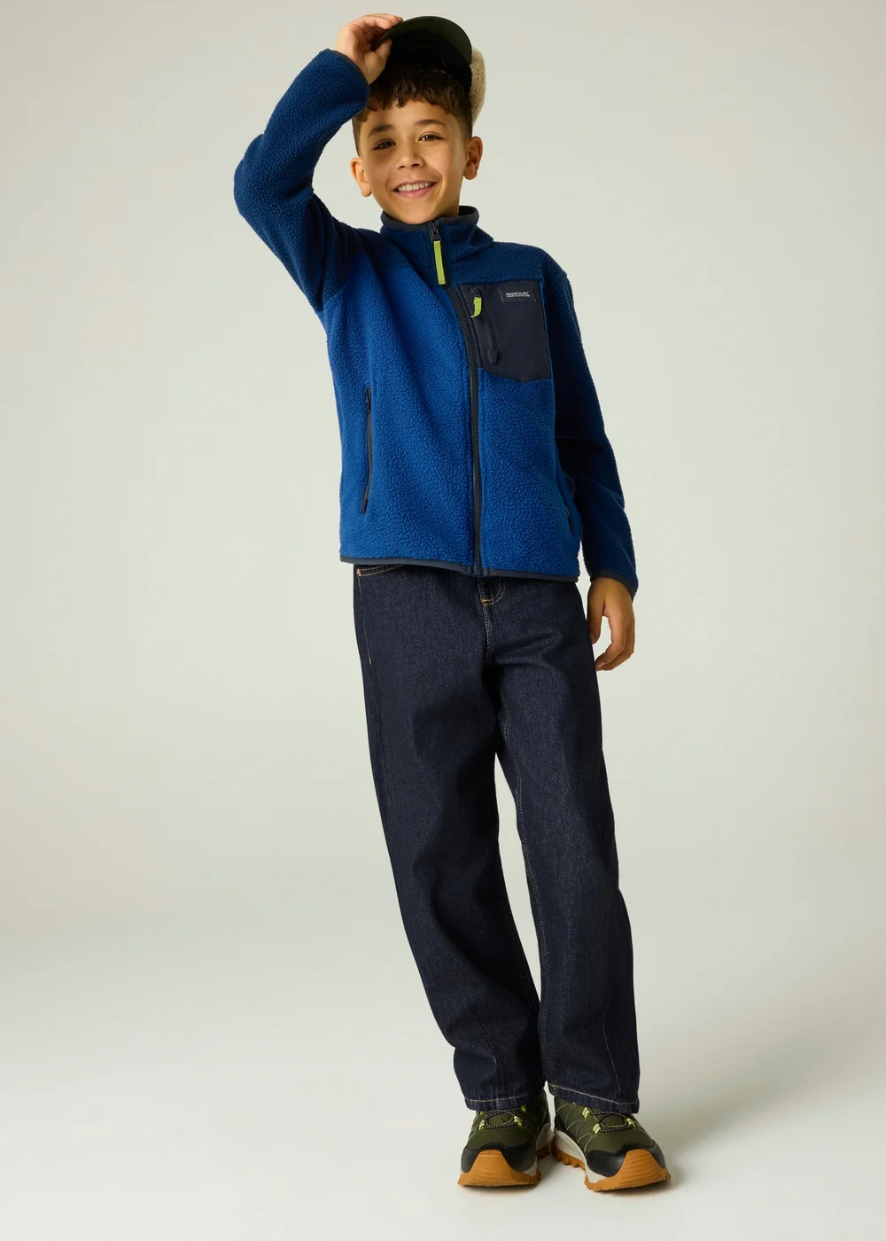Regatta Ink Blue Frankie Junior Warm Fleece (3-13 years) - 5-6 Yrs Image 3