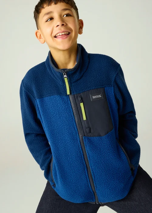 Regatta Ink Blue Frankie Junior Warm Fleece (3-13 years) - 5-6 Yrs Image 1