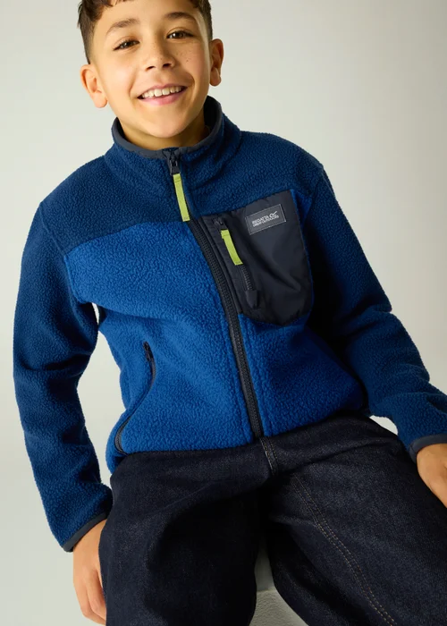 Regatta Ink Blue Frankie Junior Warm Fleece (3-13 years) - 5-6 Yrs Image 6