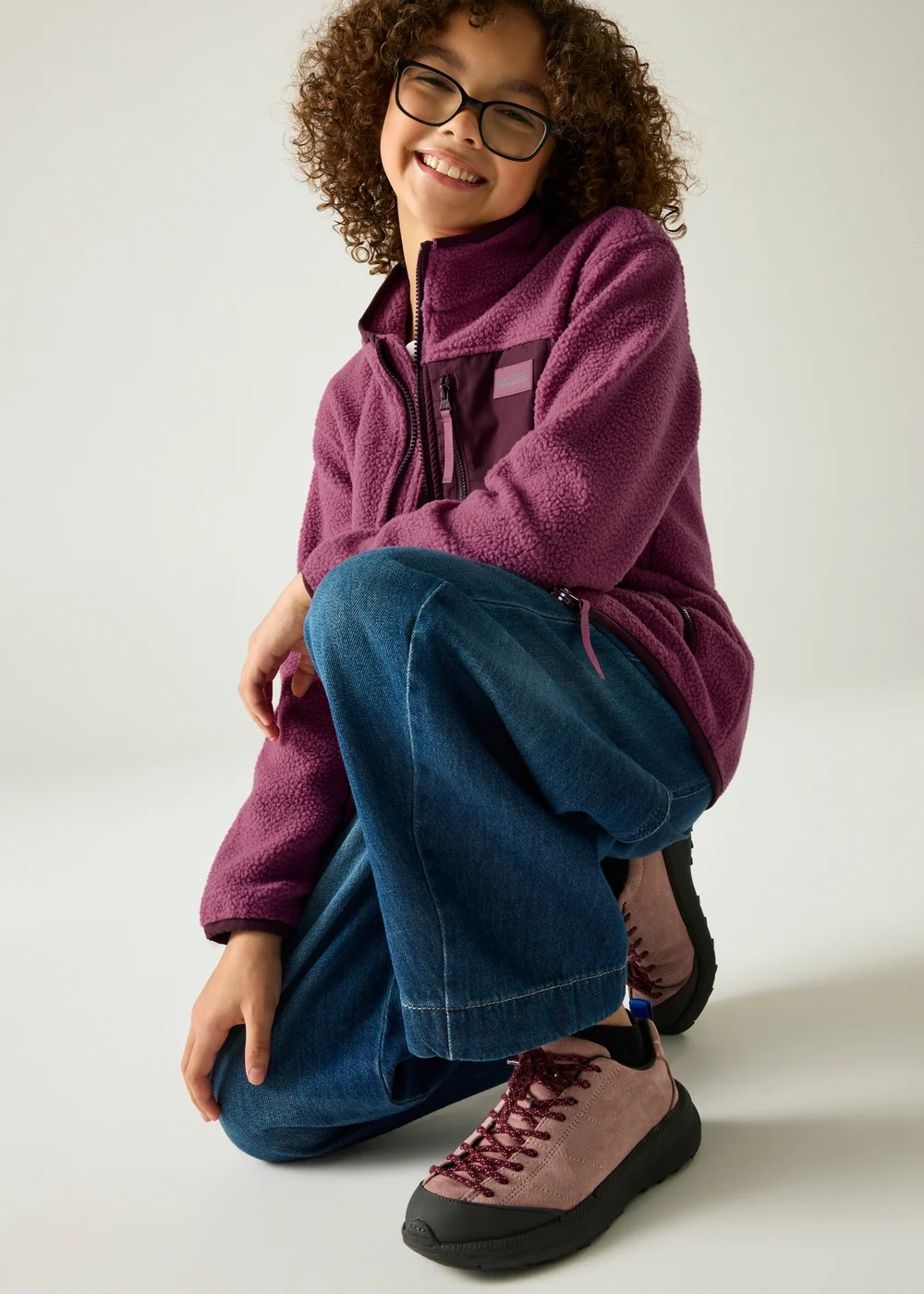 Regatta Pink Frankie Junior Warm Fleece (3-13 years) - 5-6 Yrs Image 6